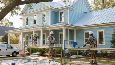 Professional painter serving Savannah, GA for residential and commercial painting services