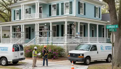 Professional painting service in Savannah, GA for residential and commercial properties