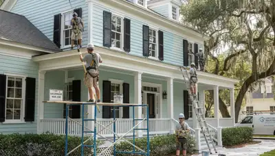 Painter serving Savannah, GA for residential and commercial interior and exterior painting services