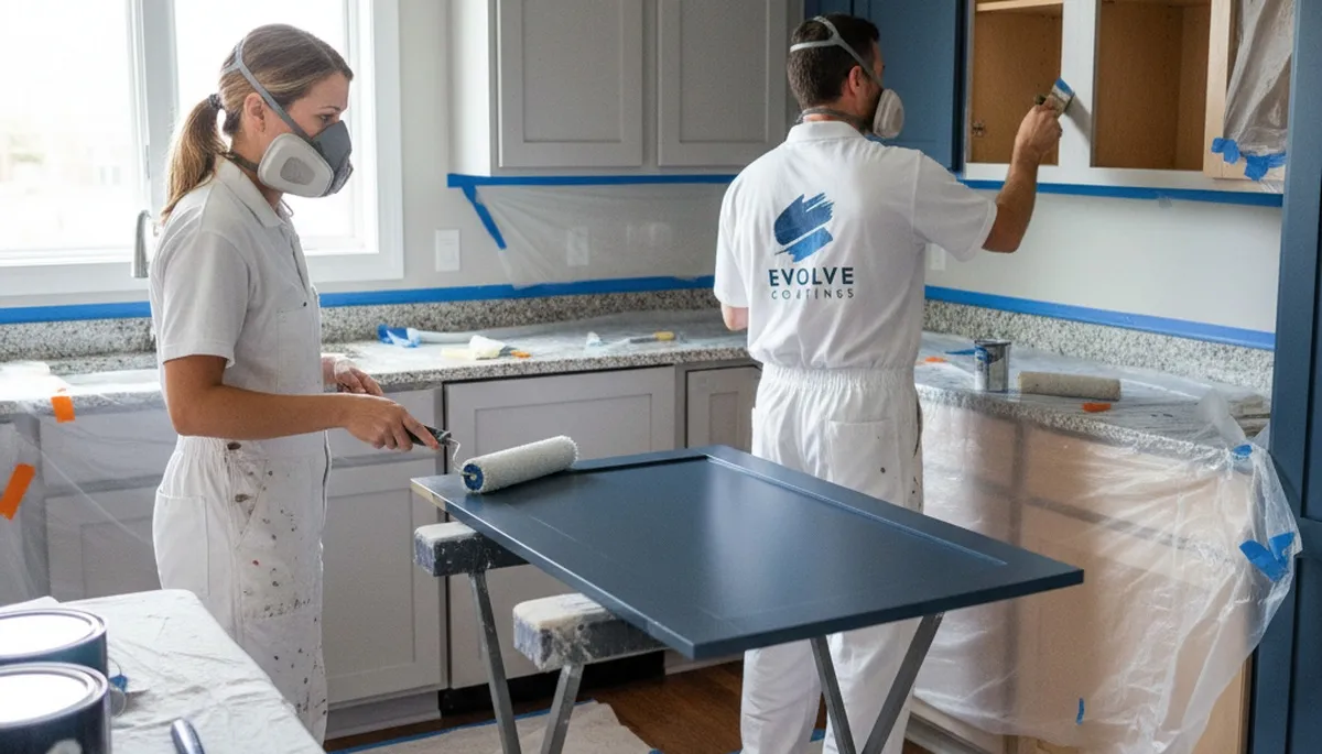 Savannah, GA cabinet painting service for durable coastal kitchen finishes