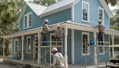Professional painting services in Savannah, GA for residential and commercial properties