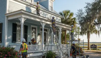 Professional painter serving homes and businesses in Savannah, GA