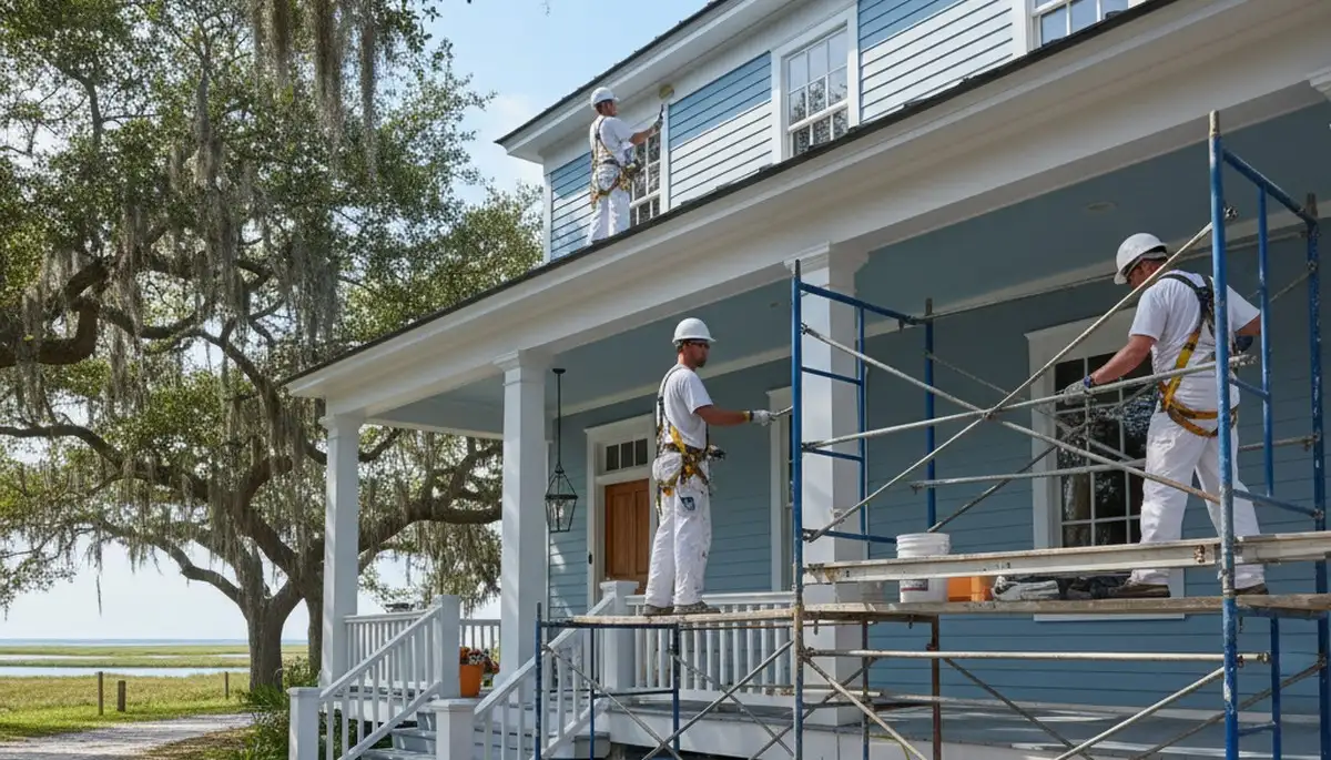Professional painting service in Savannah, GA for residential and commercial properties