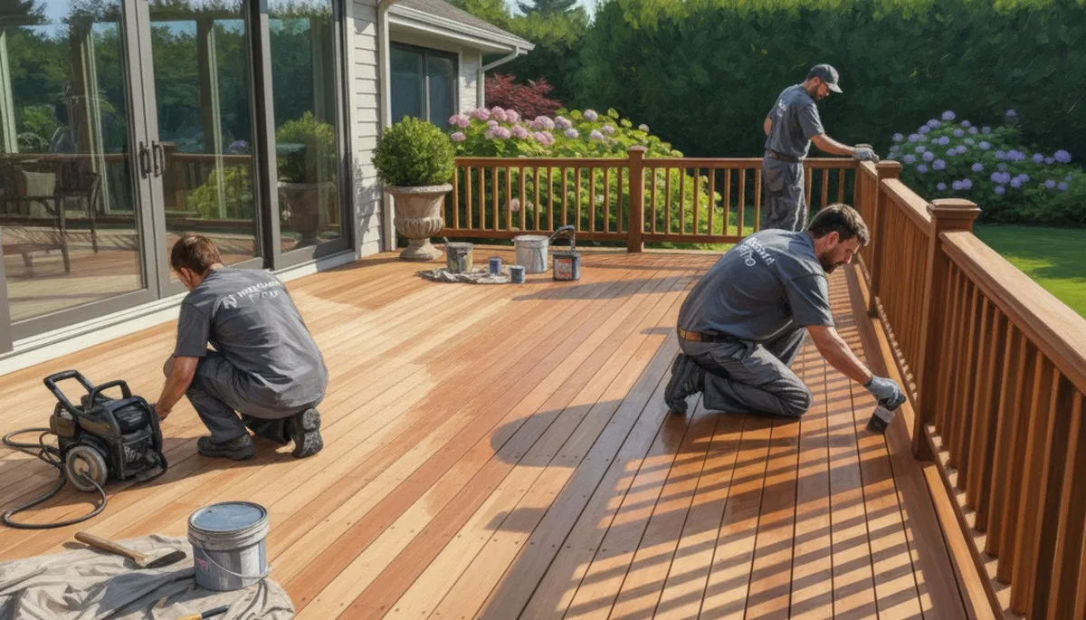 Savannah, GA deck painting services for durable protection against humidity, salt air, and sun