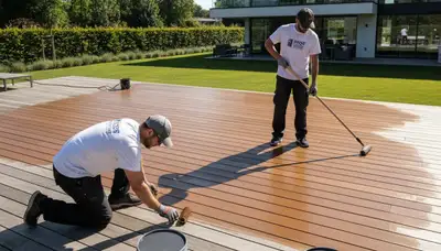Deck staining service in Savannah, GA for durable, mildew-resistant wood protection