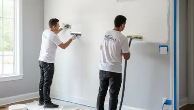 Drywall repair in Savannah, GA by Savannah Paint Pros for smooth, paint-ready walls and ceilings