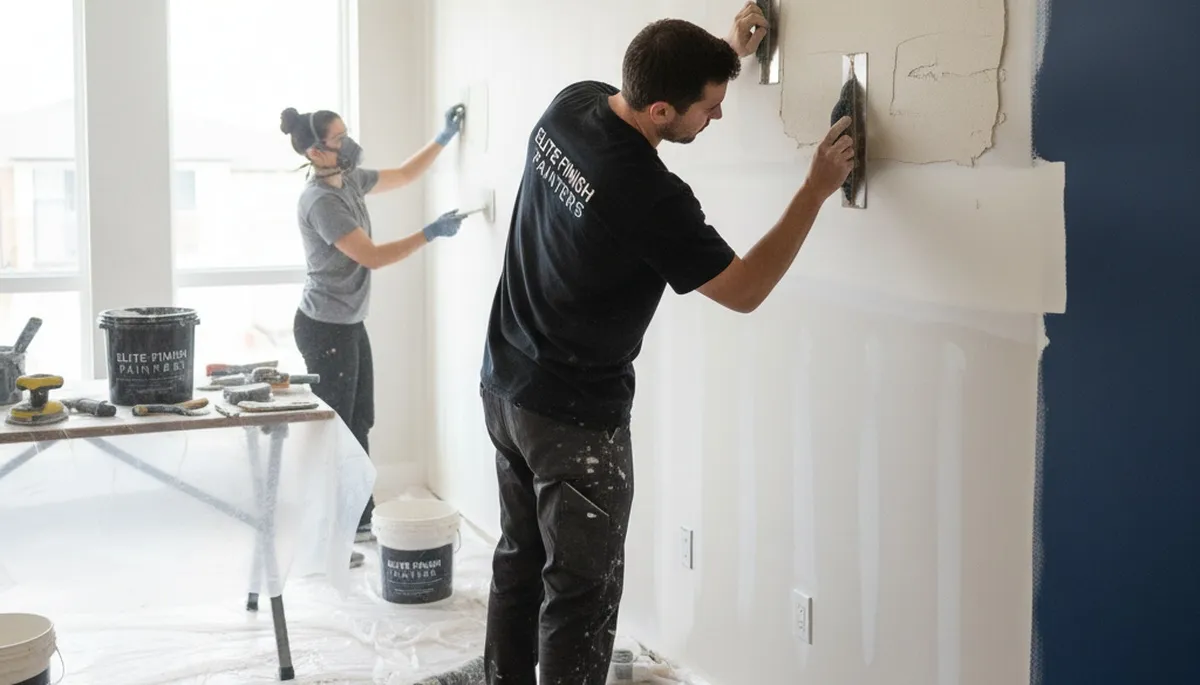Savannah, GA drywall repair by Savannah Paint Pros for smooth, paint-ready walls and ceilings