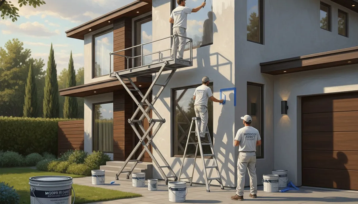 Exterior house painting in Savannah, GA by Savannah Paint Pros