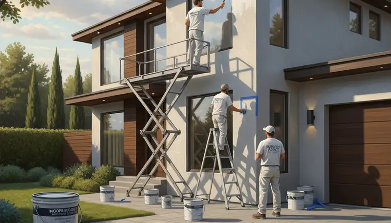 Exterior house painting in Savannah, GA by Savannah Paint Pros
