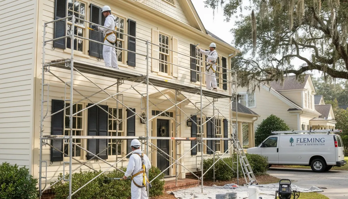 Painting contractor in Savannah, GA providing professional interior and exterior painting services