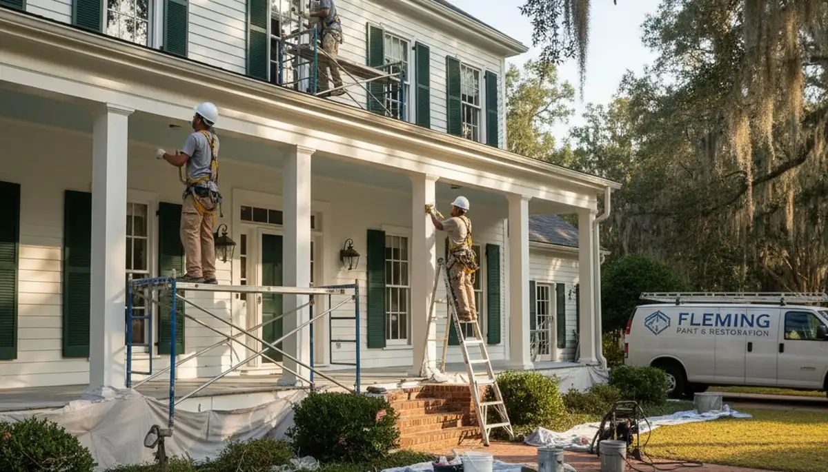 Painting service in Savannah, GA for residential and commercial interior and exterior projects