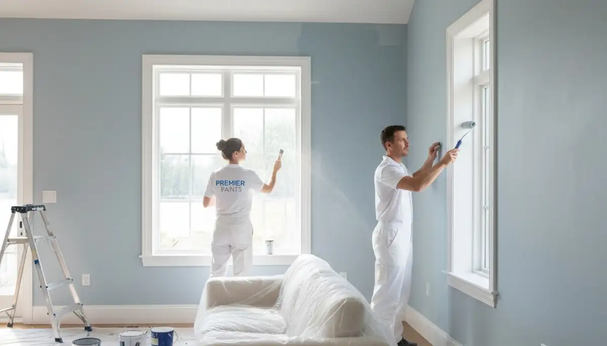 Savannah, GA interior house painting by Savannah Paint Pros for smooth, climate-ready wall finishes