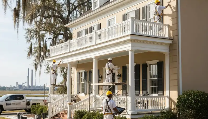 Painting services in Savannah, GA for residential and commercial properties