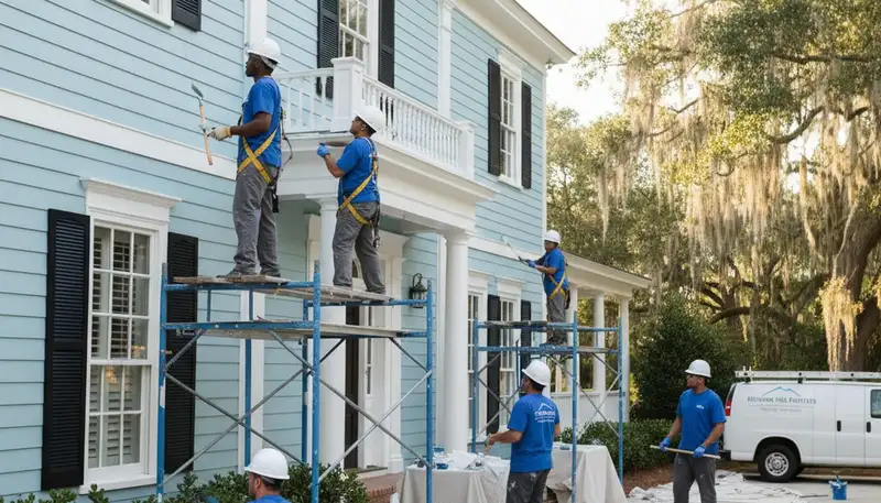 Professional painting service in Savannah, GA for residential and commercial properties