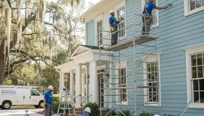 Professional painter serving Savannah, GA for interior and exterior residential painting services