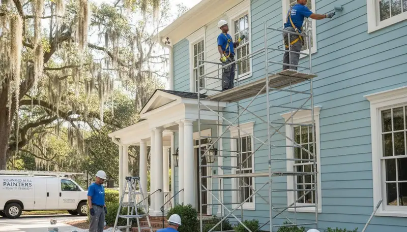 Professional painter serving Savannah, GA for interior and exterior residential painting services