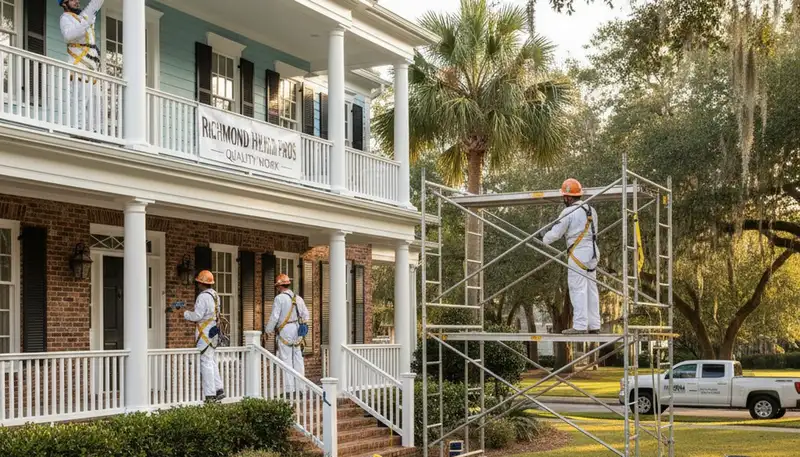 Painting contractor in Savannah, GA providing professional residential and commercial painting services