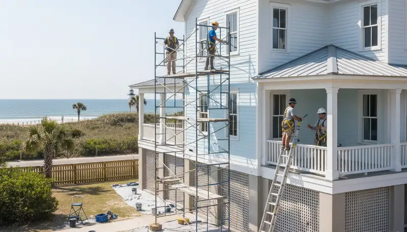Painting contractor serving Savannah, GA for interior and exterior residential painting services